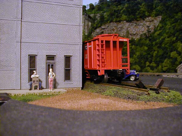 Brewery workers talking