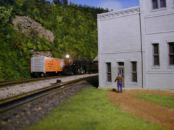 Altoona Brewing Co. and train