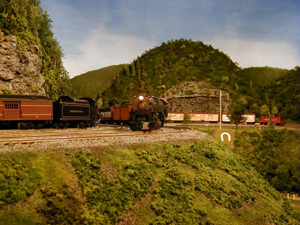 West end of Horseshoe Curve