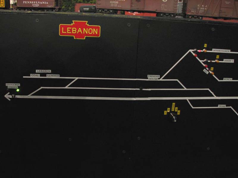 Lebanon Track Diagram