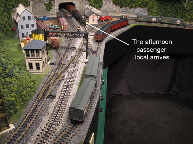 Train 52 Arriving