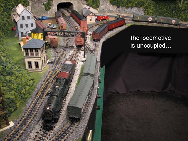 Locomotive Pulling Forward