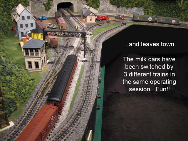 Train 52 Departing